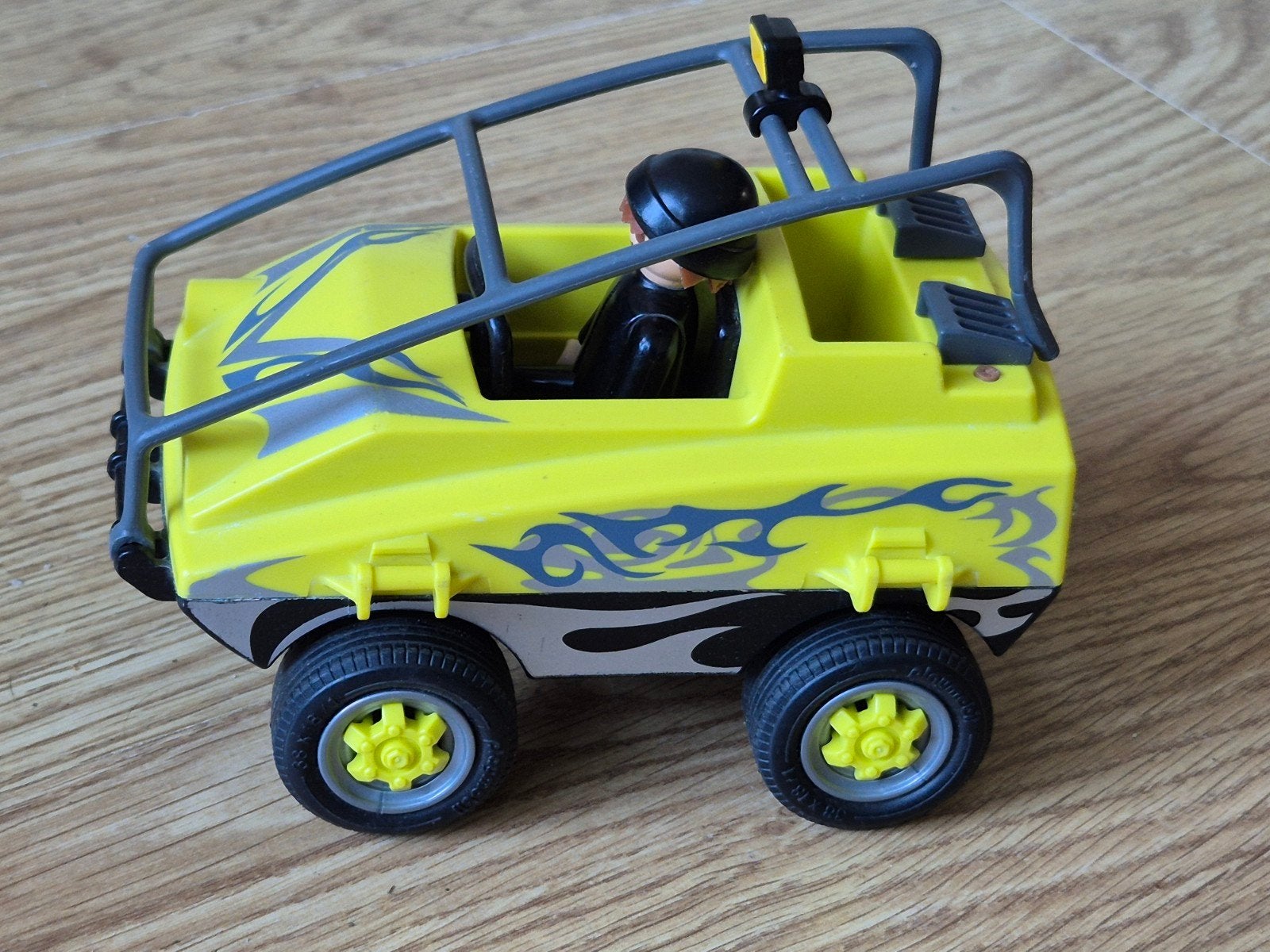 playmobil boef met amfibievoertuig, Ophalen of Verzenden, Gebruikt