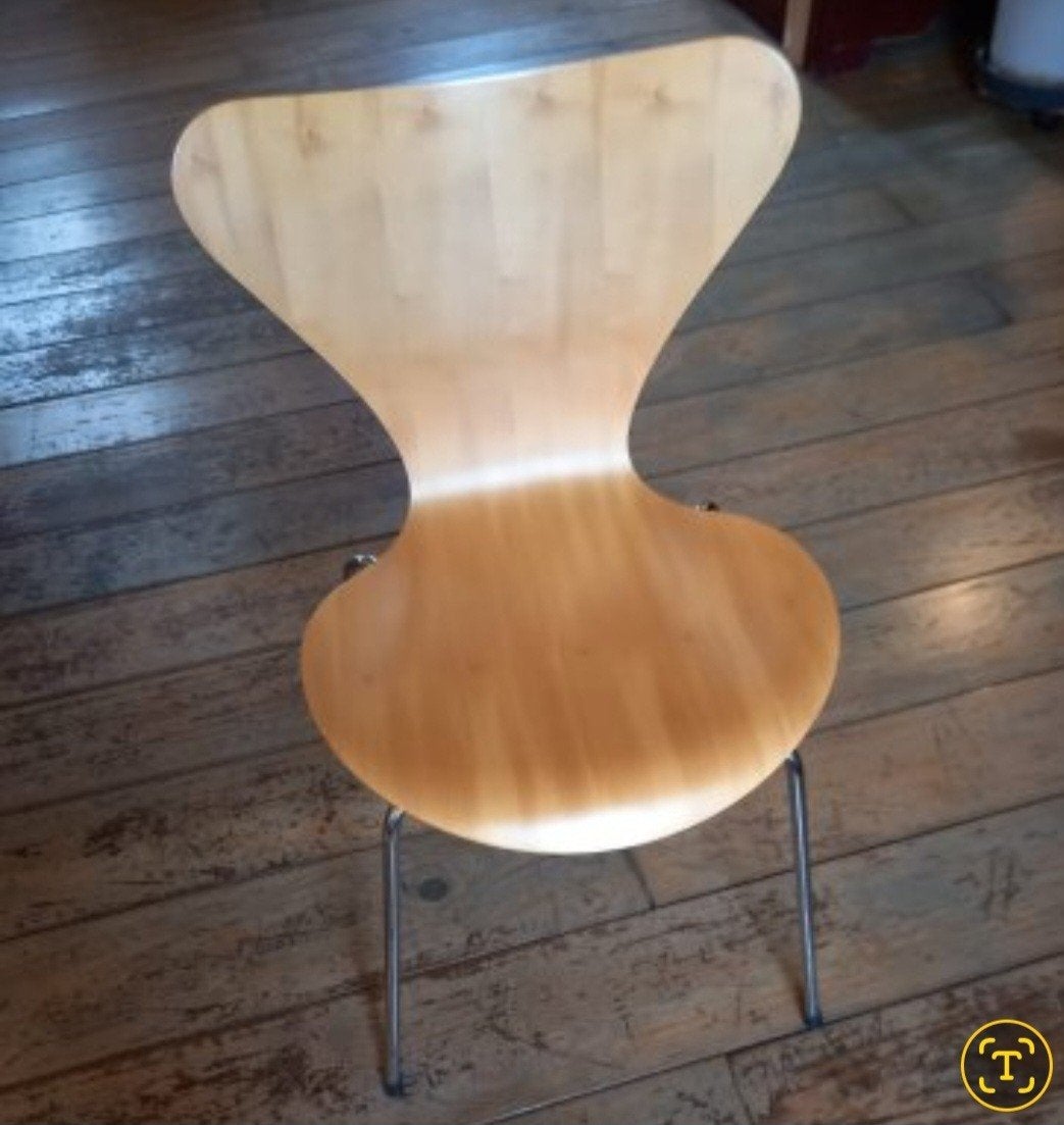 vlinderstoel Fritz Hansen, Ophalen, Bruin, Zo goed als nieuw, Vijf, Zes of meer stoelen