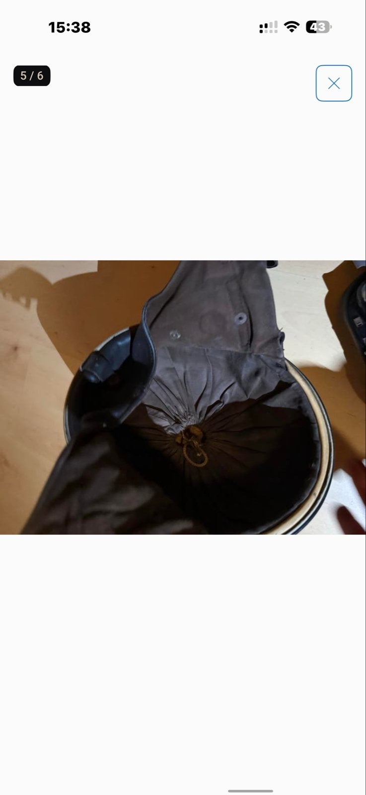 Originele Vintage Franke Helm - Klassieker voor Liefhebbers, Motoren, Kleding | Motorhelmen, Heren, Overige typen, Tweedehands