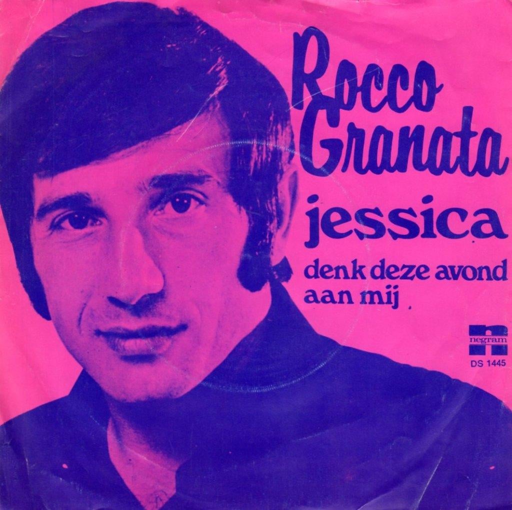 Rocco Granata – Jessica (1971), Cd's en Dvd's, Vinyl | Nederlandstalig, Ophalen of Verzenden, Gebruikt, Overige formaten, Levenslied of Smartlap