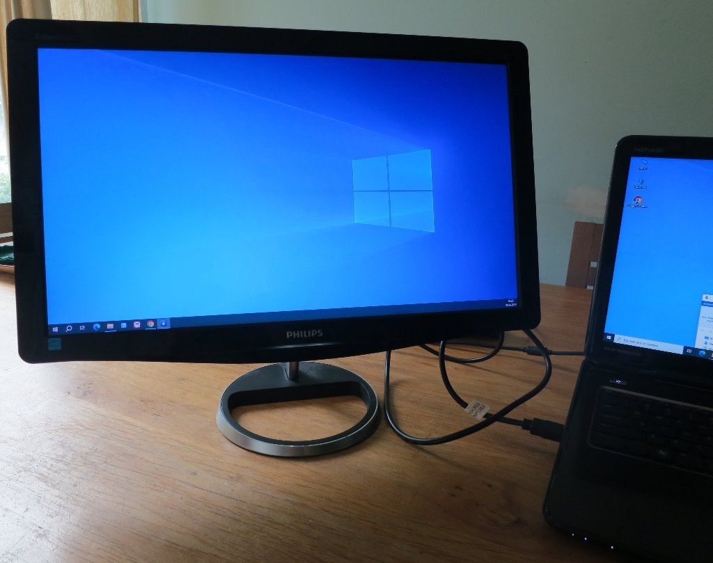 Laptop externe Monitor, Philips 228C 21.5 inch LED, Computers en Software, Monitoren, In hoogte verstelbaar, HDMI, Full HD, Ophalen of Verzenden