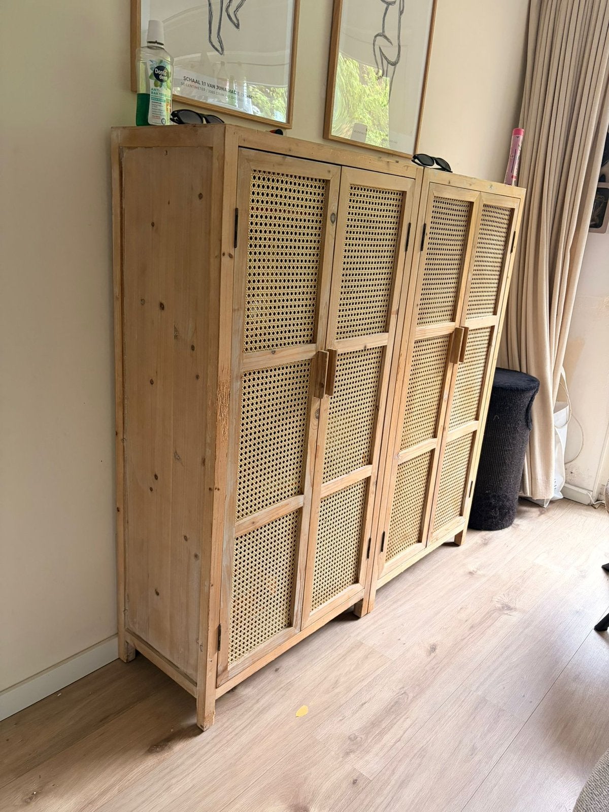 Gratis: twee Xenos webbing kasten!, Ophalen, Met deur(en), Gebruikt, 100 tot 150 cm