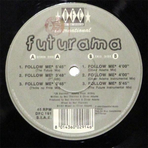 Futurama ‎  Follow Me  maxi single, Gebruikt, Maxi-single, 1980 - 1989, Dance