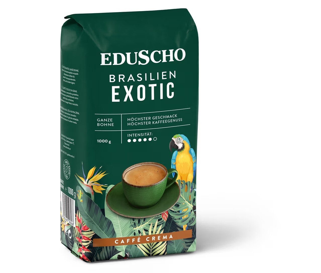Eduscho Brasilien Exotic 100% Arabica Koffiebonen 1kg, Ophalen of Verzenden