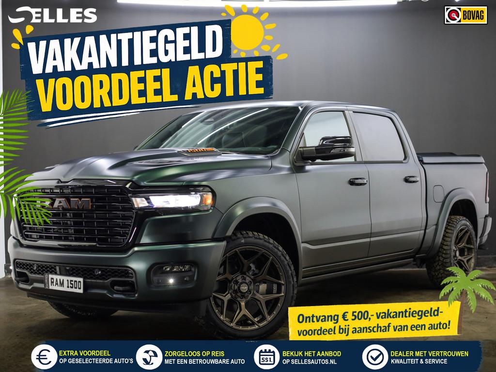 Dodge Ram 1500 2025 3.0L HURRICANE LARAMIE Night Premium | B, Auto's, Automaat, 2993 cc, Met garantie (alle), Zwart
