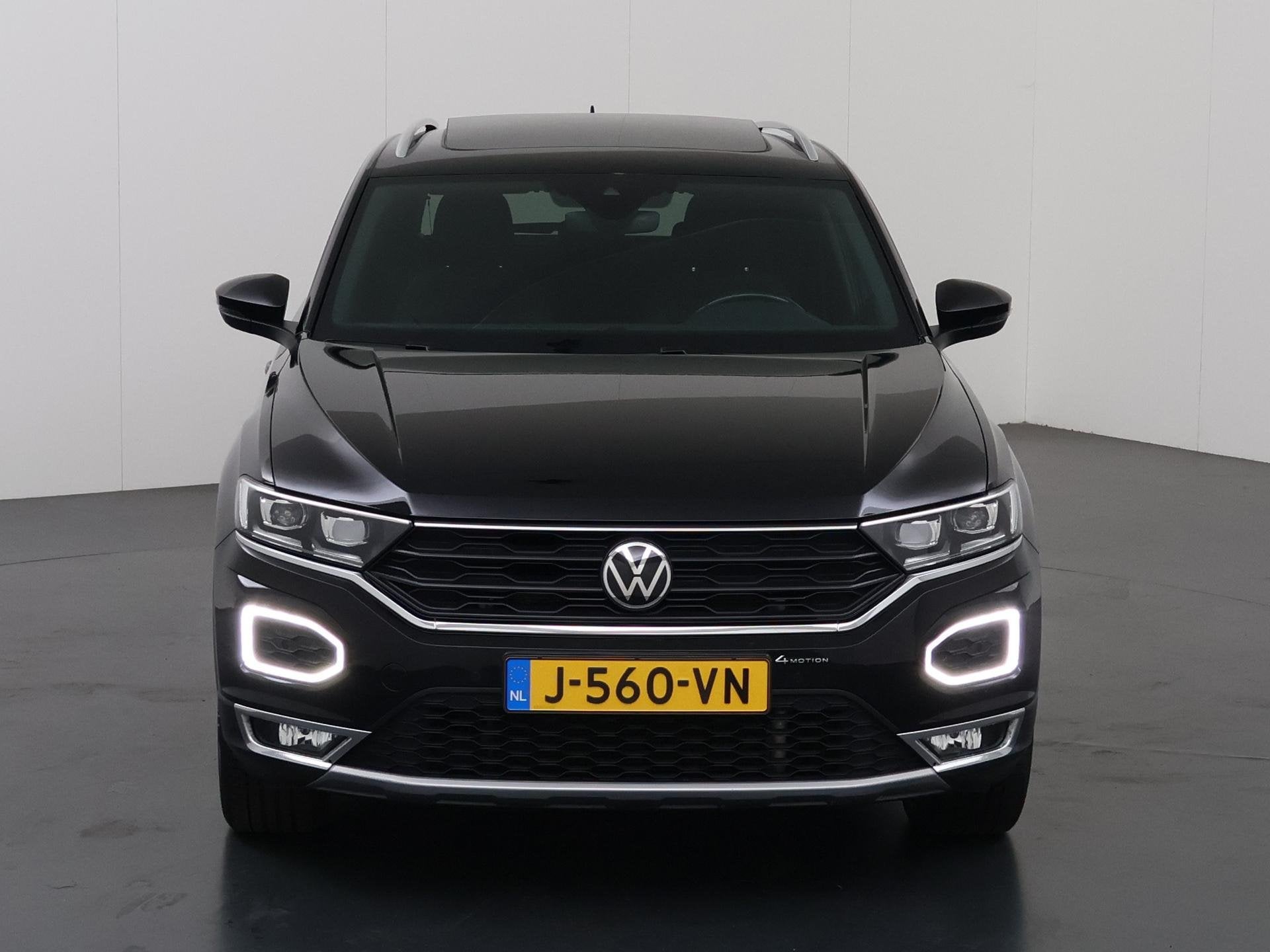 Volkswagen T-Roc 2.0 TSI 4Motion Sport | Panoramadak | Virtu, Auto's, Volkswagen, Automaat, Gebruikt, Zwart, Origineel Nederlands