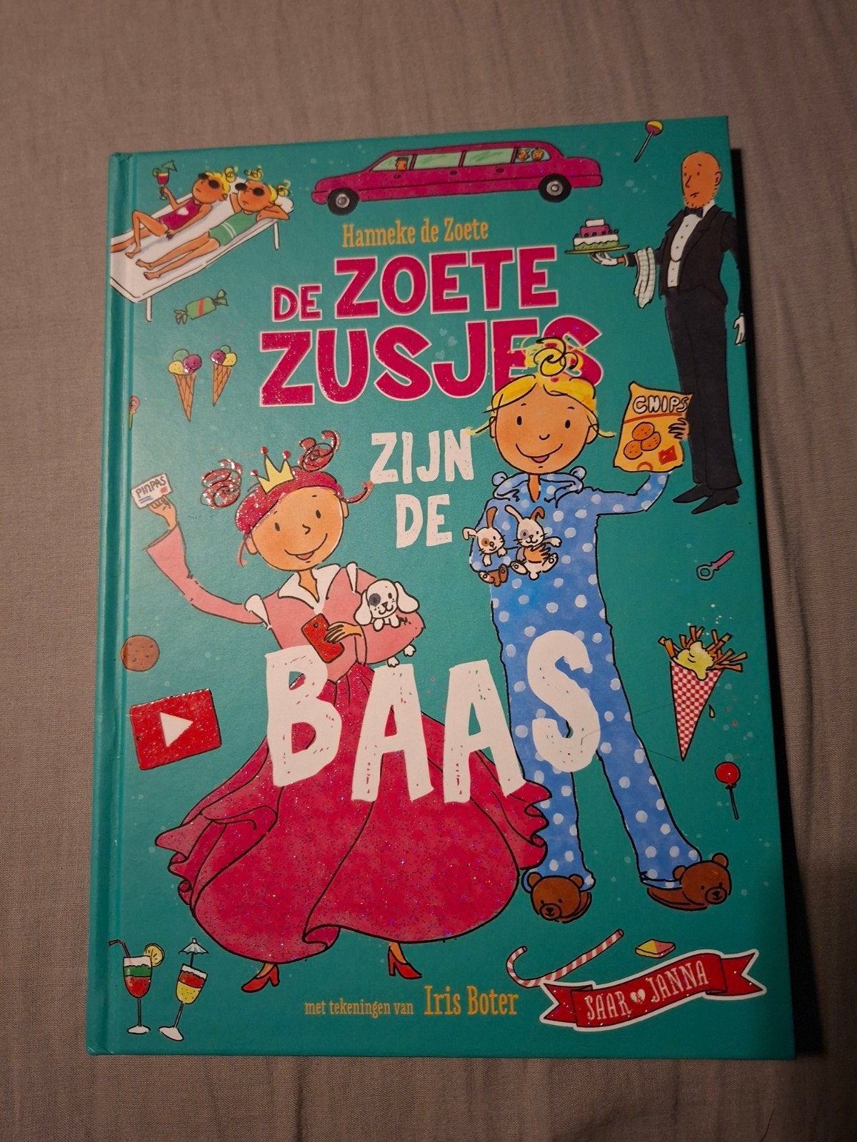 De Zoete Zusjes zijn de Baas - Hanneke de Zoete, Ophalen of Verzenden, Zo goed als nieuw, Hanneke de Zoete, Fictie algemeen