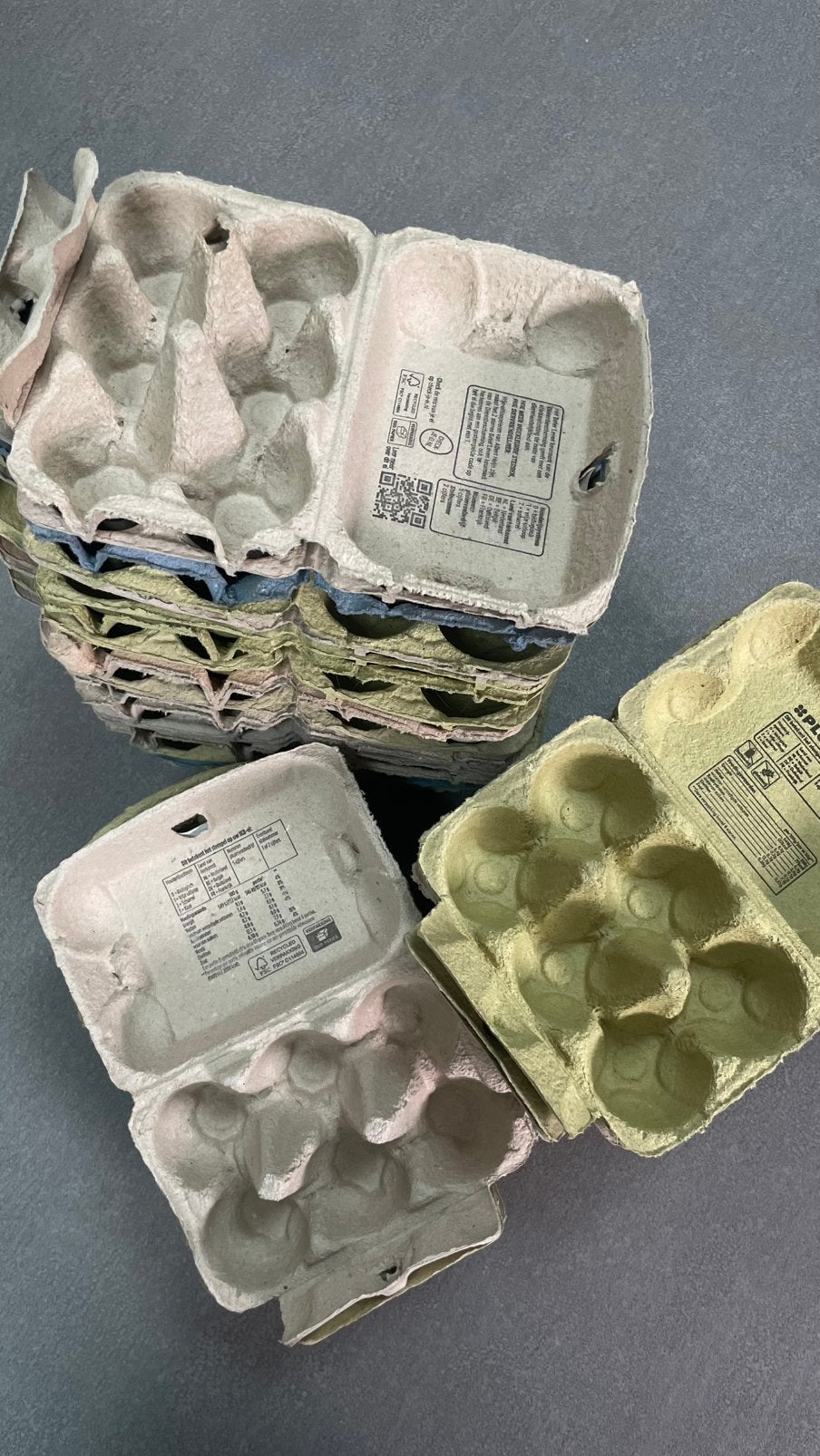 Eierdozen 6 stuks, Dieren en Toebehoren, Pluimvee | Toebehoren, Ophalen of Verzenden, Gebruikt, Overige typen