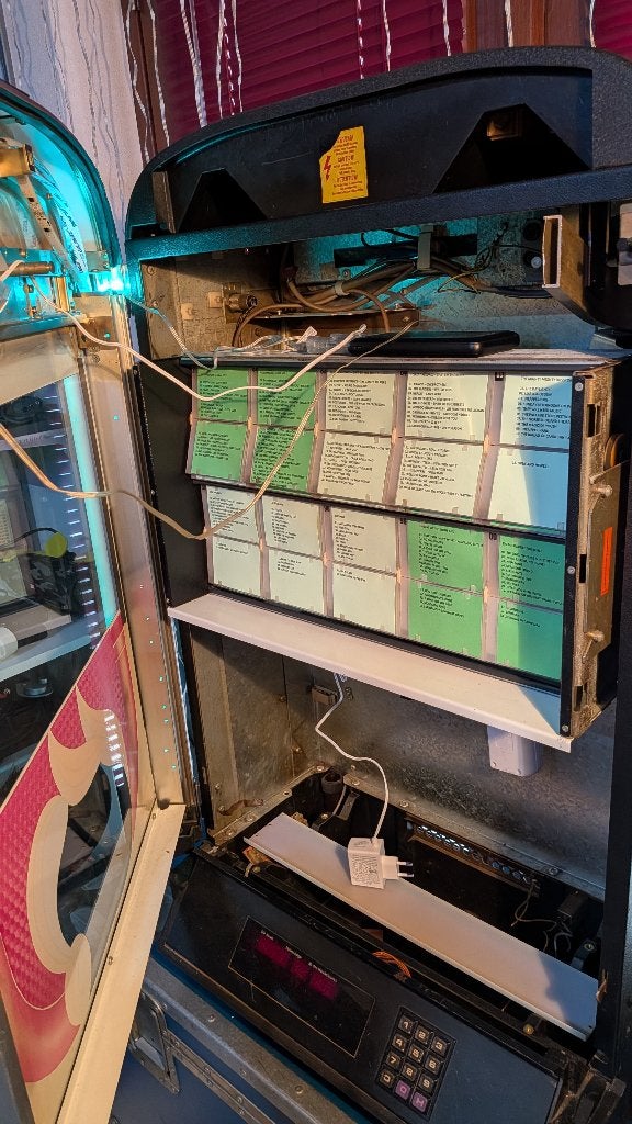 nsm cd fire juke box leeg, Ophalen, Gebruikt, 1970 tot heden, Overige merken