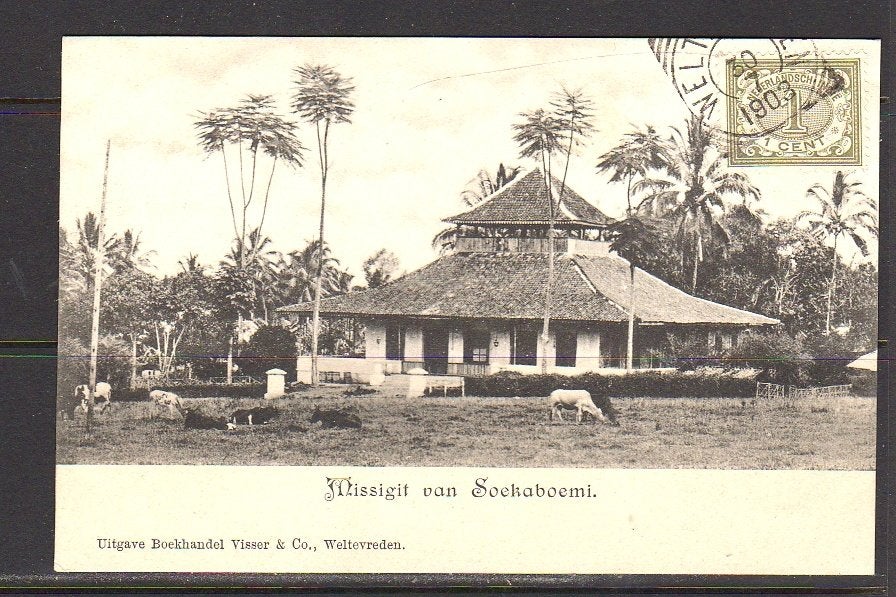 Ned Indië  MISSIGIT van Soekaboemi 1903 (7-27), Ophalen, Voor 1920, Buiten Europa