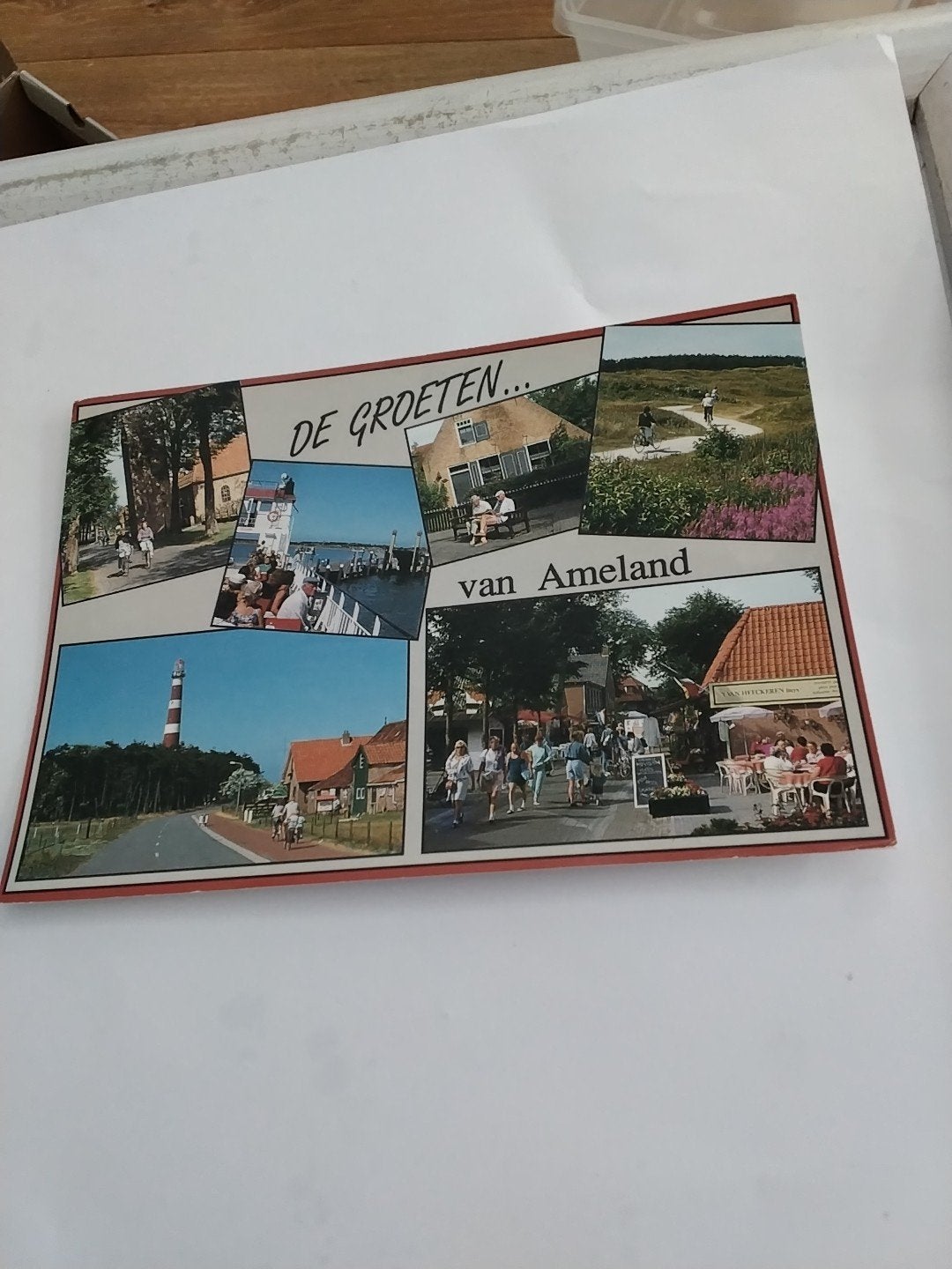 DE GROETEN VAN  AMELAND. 1992, Ophalen of Verzenden, 1980 tot heden, Waddeneilanden