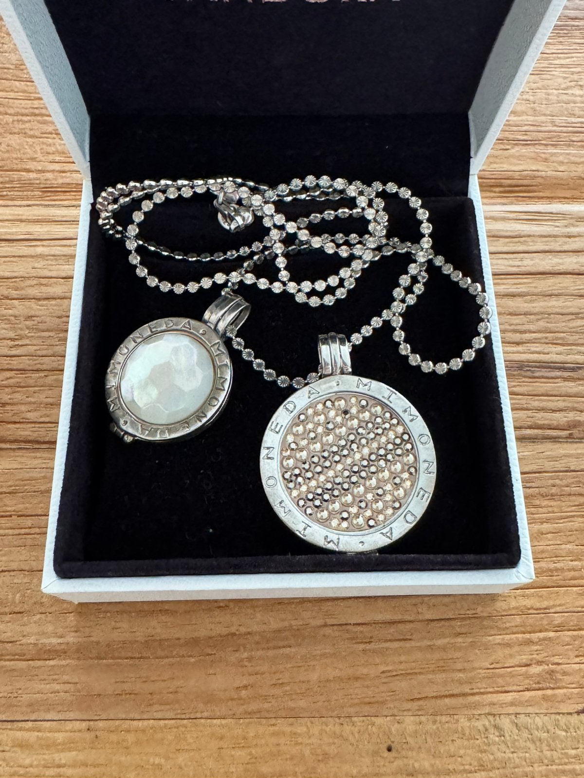 Mi Moneda ketting, Ophalen of Verzenden, Zo goed als nieuw, Zilver
