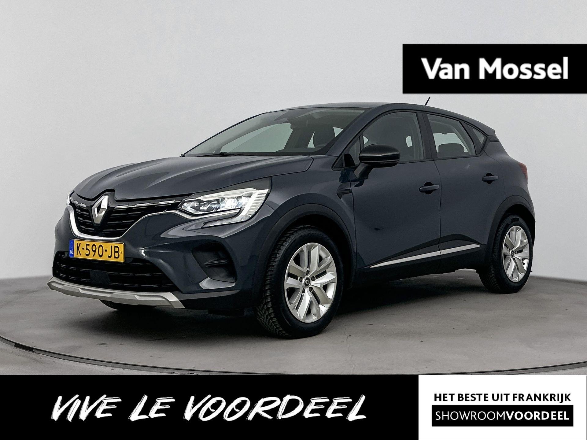 Renault Captur 1.0 TCe 100 Zen | Airco | Apple Carplay/Andro, Voorwielaandrijving, Dealer onderhouden, Gebruikt, Euro 6