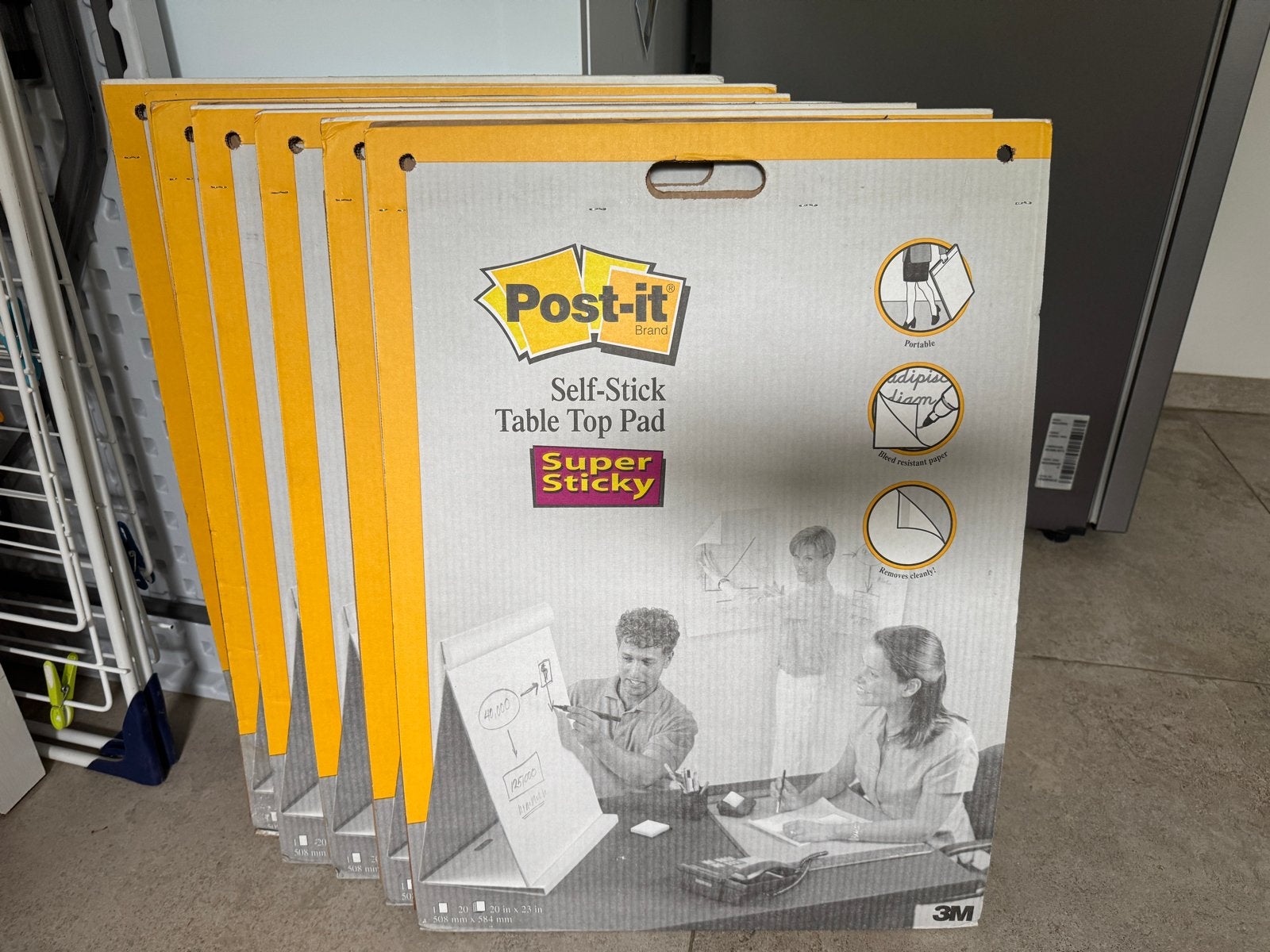 Post-it Super Sticky Table Top Pad - 6 stuks, Ophalen of Verzenden, Nieuw in verpakking, Overige typen
