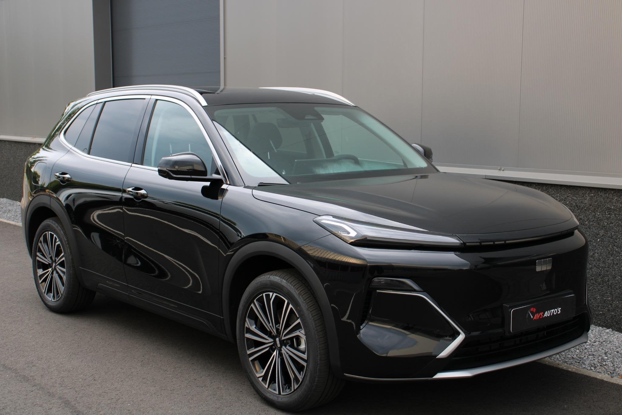 Geely Starray EM-i 1.5 Pro 65KM BEREIK, STOEL/STUURVERWARMIN, Auto's, Euro 6, 4 cilinders, Zwart, Plug-in hybride
