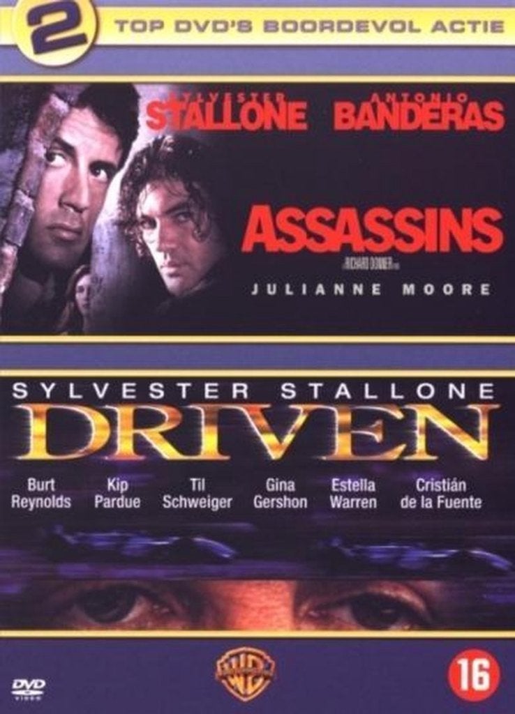 Assassins en Driven 2XDVD, Vanaf 16 jaar, Verzenden, Zo goed als nieuw, Actie