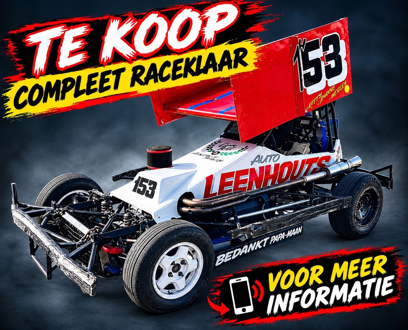 Stockcar F2 RCE te koop, Ophalen, Zo goed als nieuw