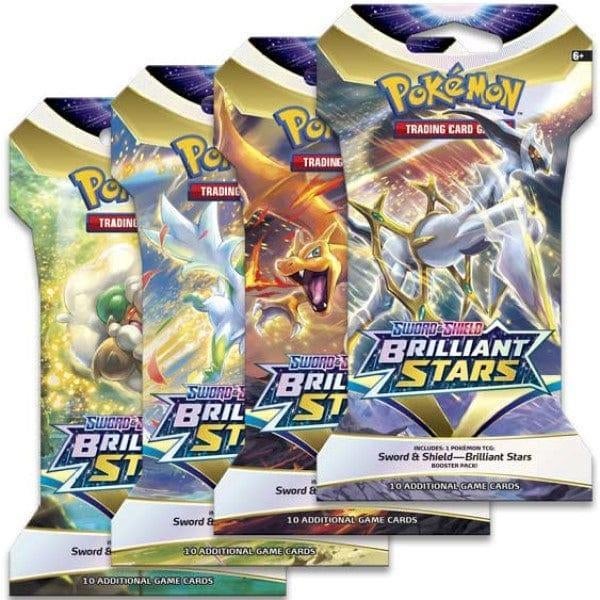 Pokemon TCG - Brilliant Stars Sleeved Booster, Ophalen of Verzenden, Nieuw, Booster