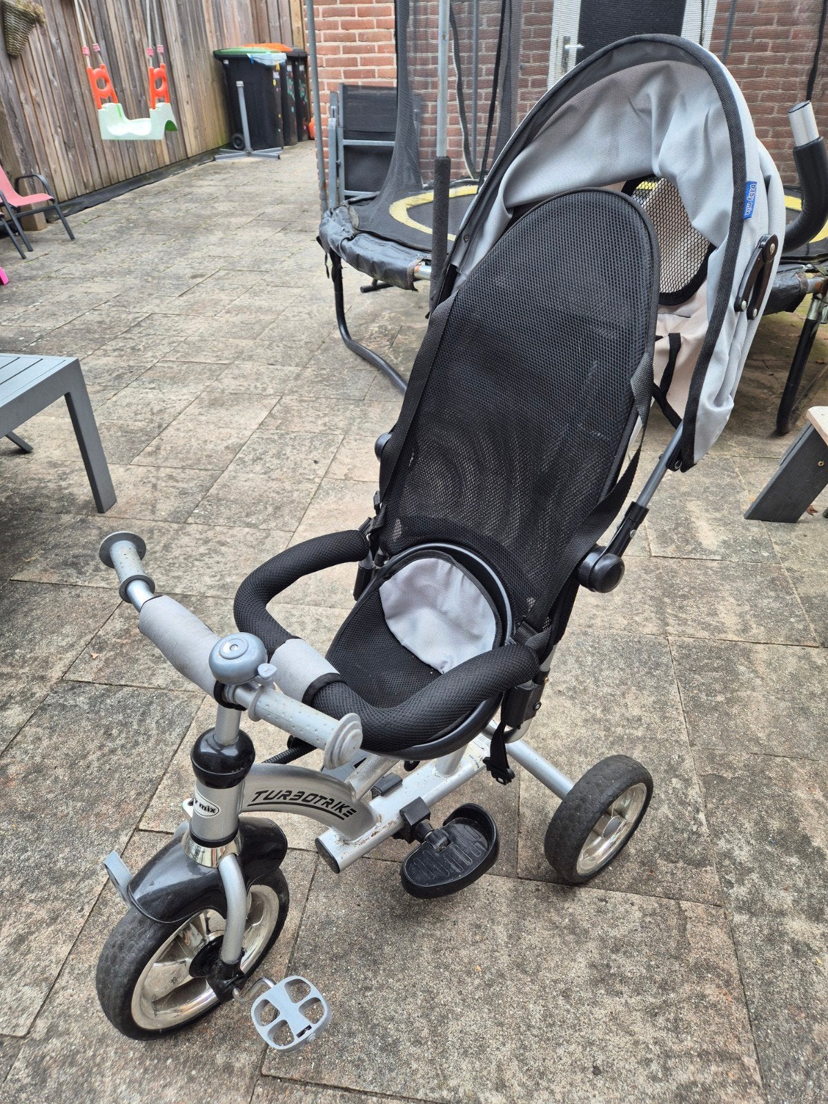 Turbotrike 3-in-1 driewieler met duwstang, Ophalen, Gebruikt, Trapvoertuig