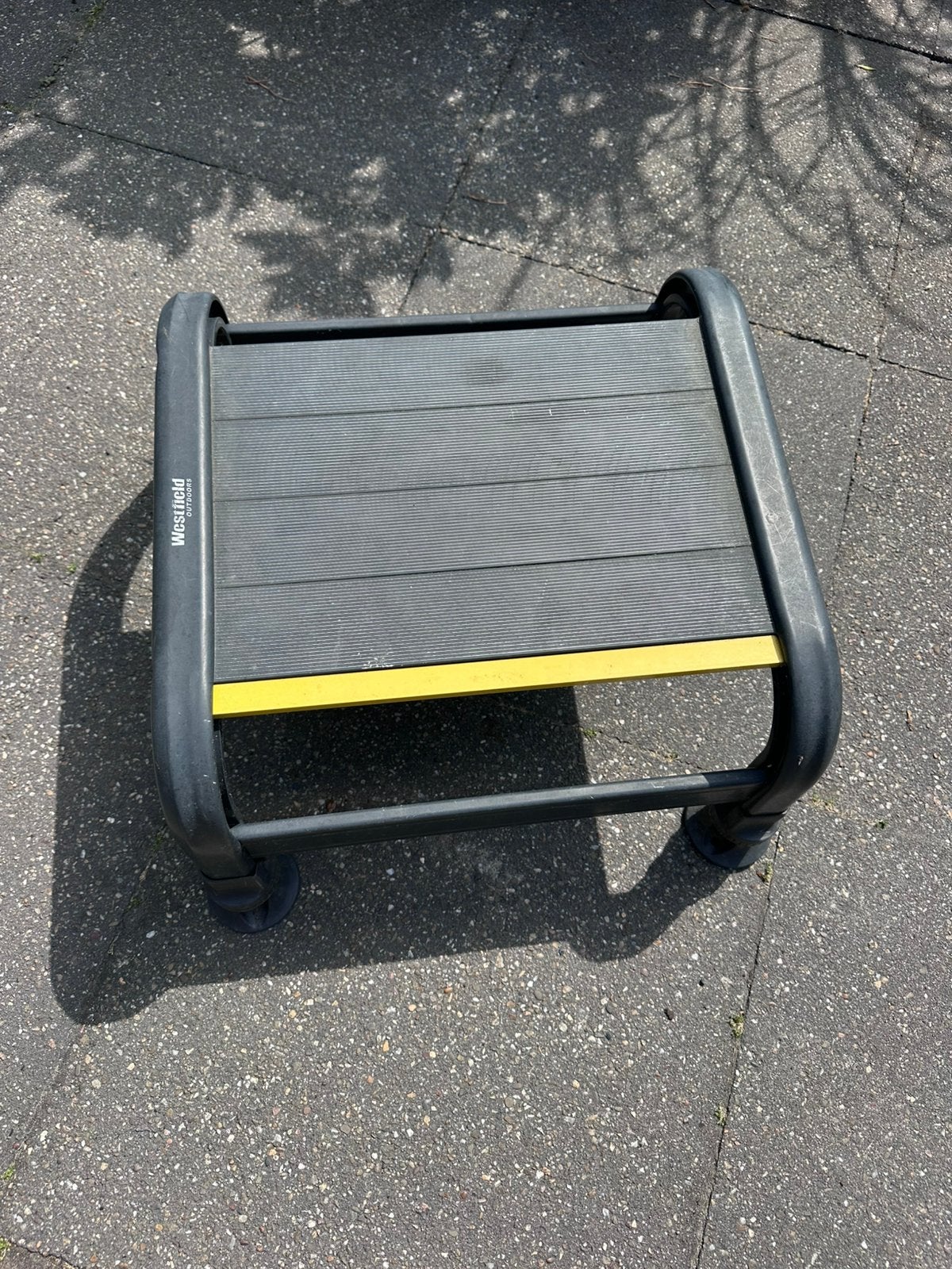 Westfield kruk, opstap voor bijvb caravan, Ophalen, Gebruikt