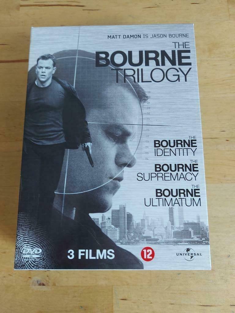 The Bourne Trilogy oa Identity deel 1,2,3  BOX, Alle leeftijden, Ophalen of Verzenden, Zo goed als nieuw
