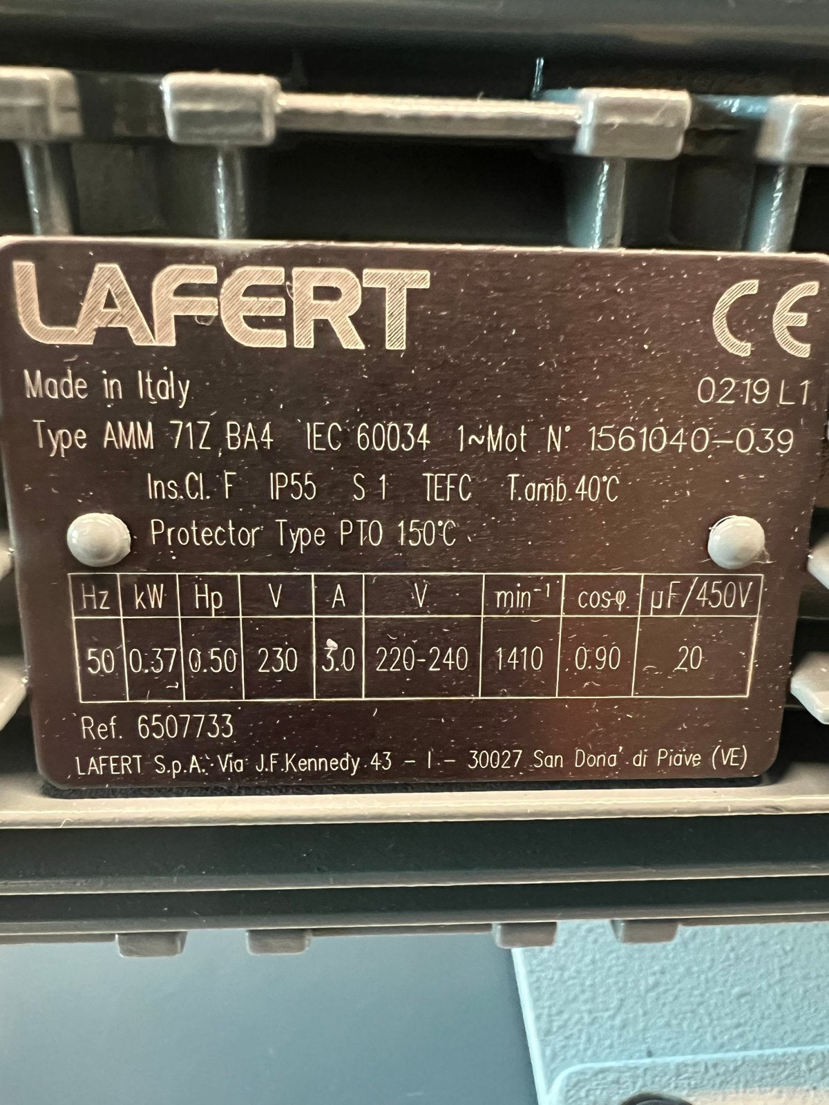 Leybold TRIVAC D 8 B Vacuümpomp, 1-fase 230V, Ophalen