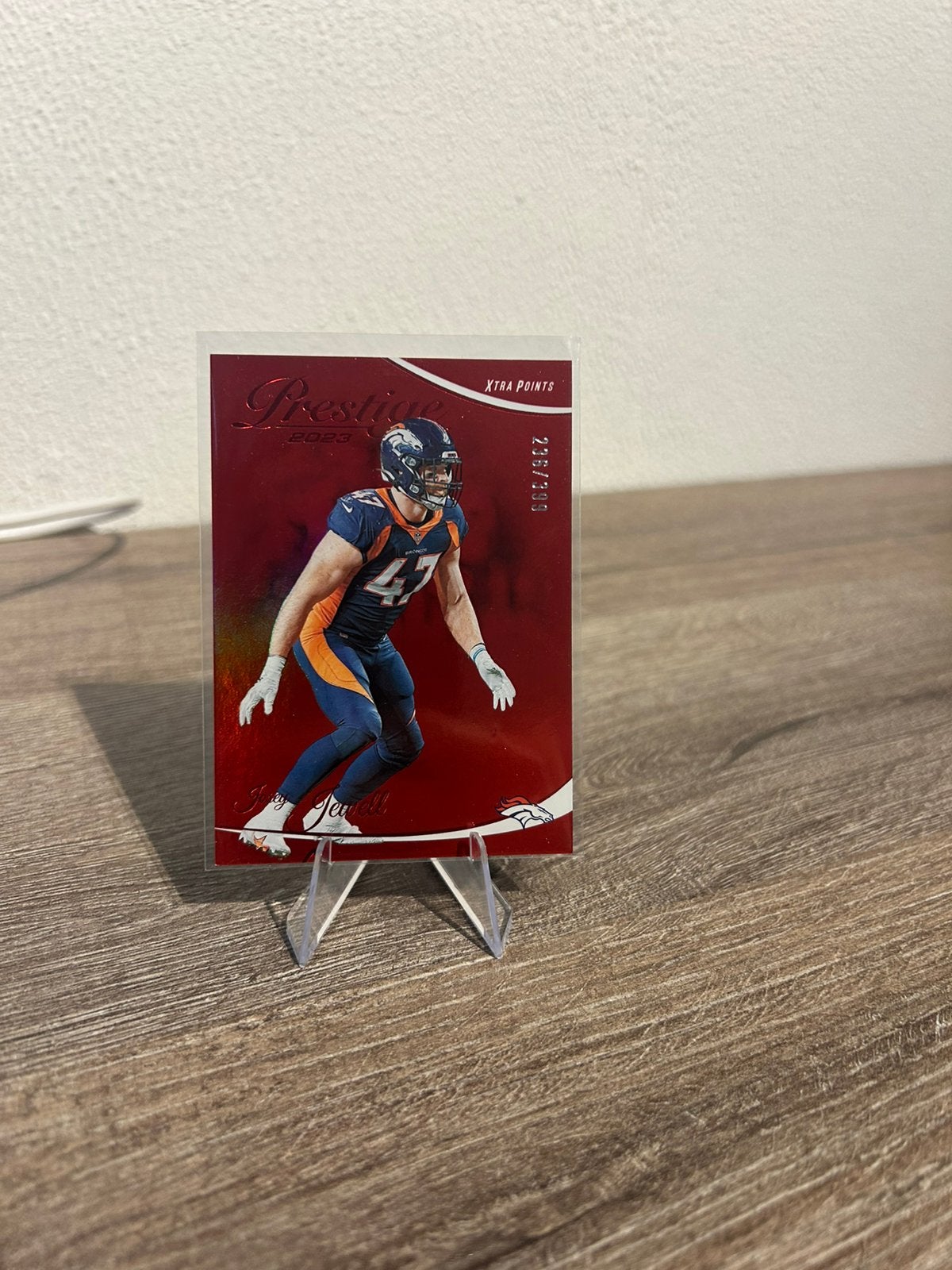 Josey Jewell 2023 Panini Prestige #93 /399 Xtra Points Red, Ophalen of Verzenden, Zo goed als nieuw, Buitenlandse clubs, Poster, Plaatje of Sticker
