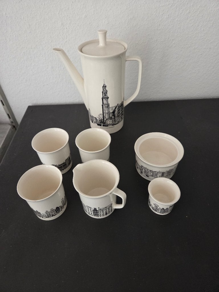 Amsterdam servies, Ophalen, Zo goed als nieuw, Porselein, Overige stijlen