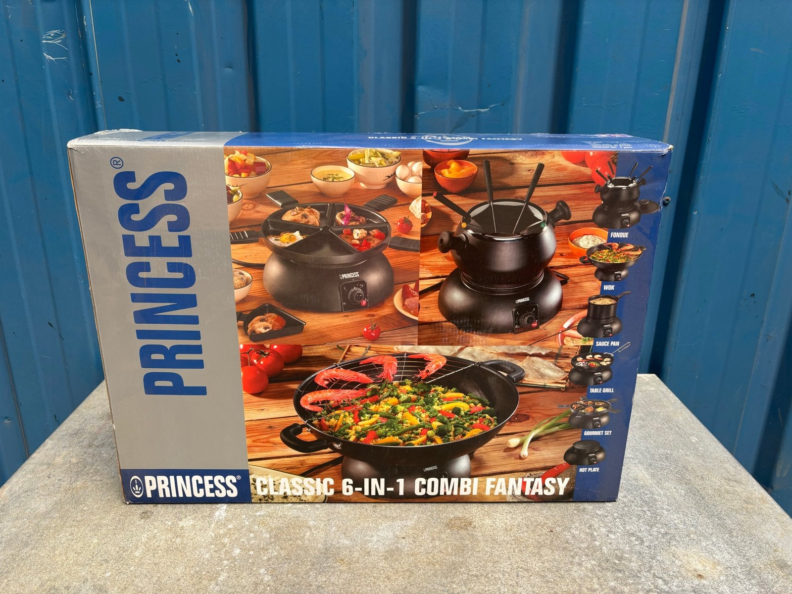 Princess Classic 6-in-1 Combi Fantasy Fondueset, Ophalen of Verzenden, Nieuw, Elektrisch, Fondueset