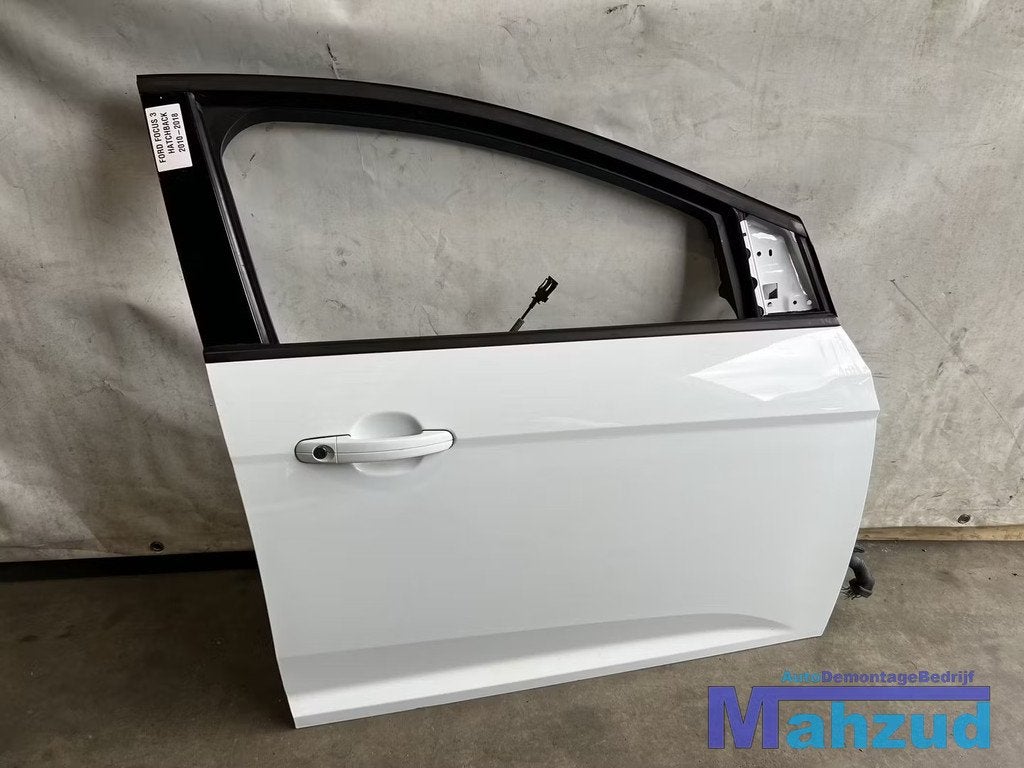 FORD FOCUS 3 Wit rechts voor deur portier 2010-2018, Gebruikt, Deur, Info@ford.com, Ophalen of Verzenden