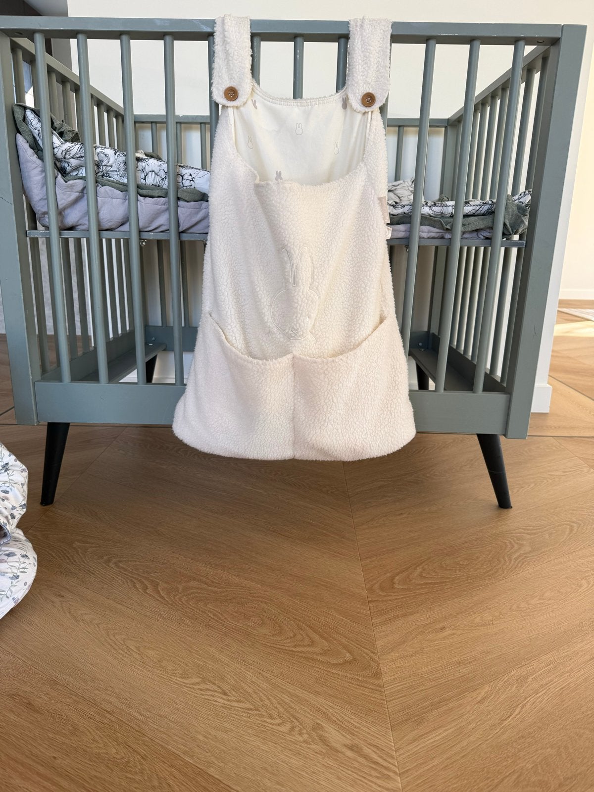 Boxzak voor babyspullen - Miffy teddy stof, Ophalen, Zo goed als nieuw