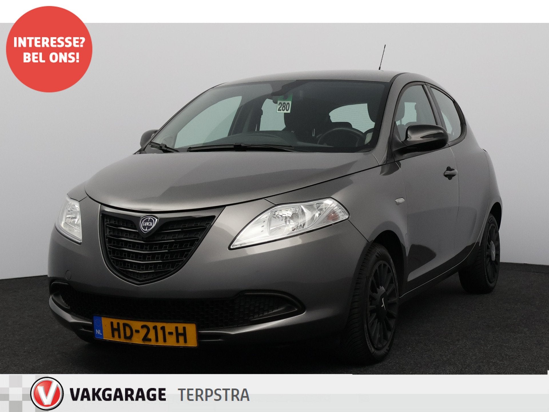 Lancia Ypsilon 0.9 TwinAir Elefantino Plus/ DEALER ONDERHOUD, Auto's, Voorwielaandrijving, Dealer onderhouden, Stof, Origineel Nederlands