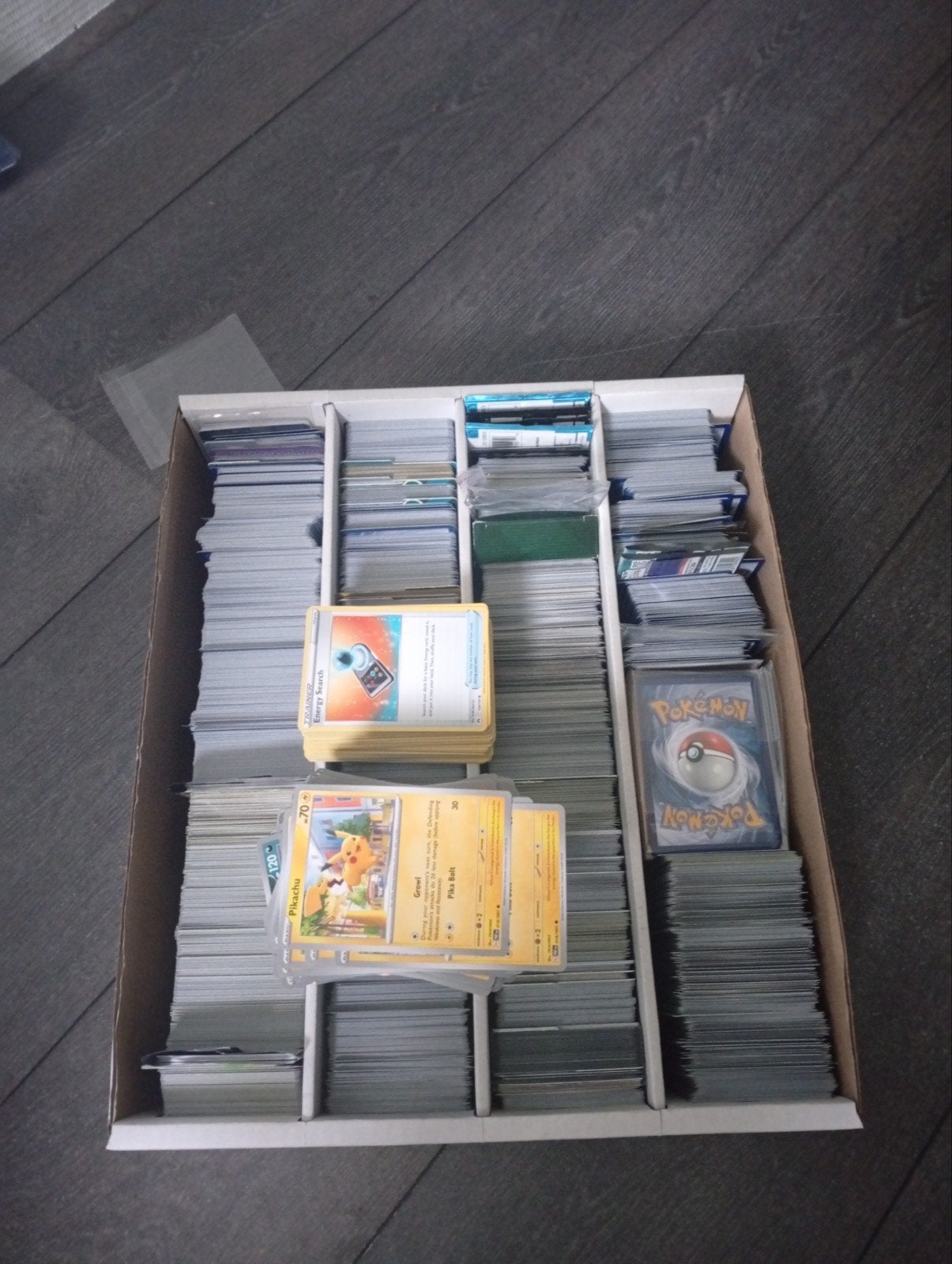 Volle 4500 bulkbak cardbox - Pokemon, dragon ball, one piece, Ophalen of Verzenden, Nieuw, Sleeves of Kaarthoesjes