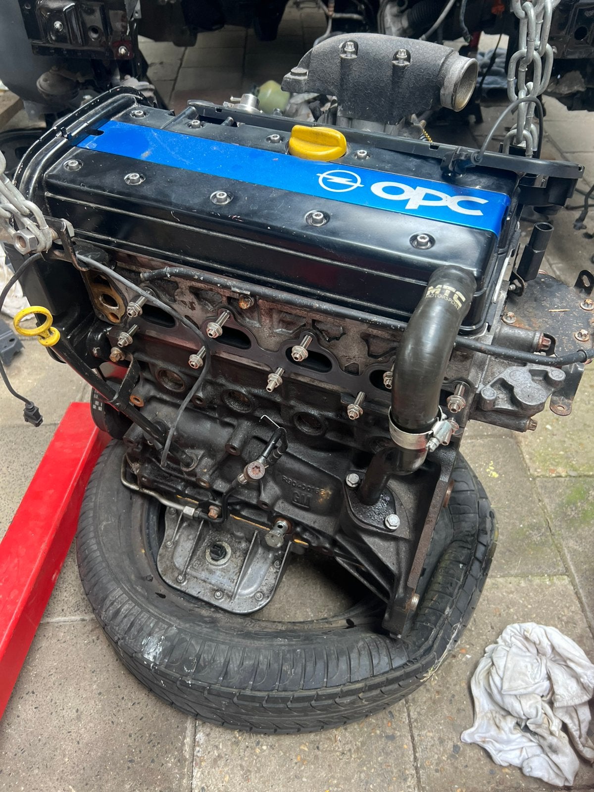 Z20let kale motor, Ophalen, Gebruikt, Opel