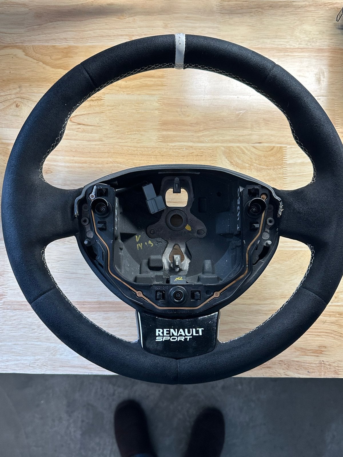 Clio RS Renault Sport Stuurwiel - Alcantara, Auto-onderdelen, Ophalen of Verzenden, Gebruikt, Renault