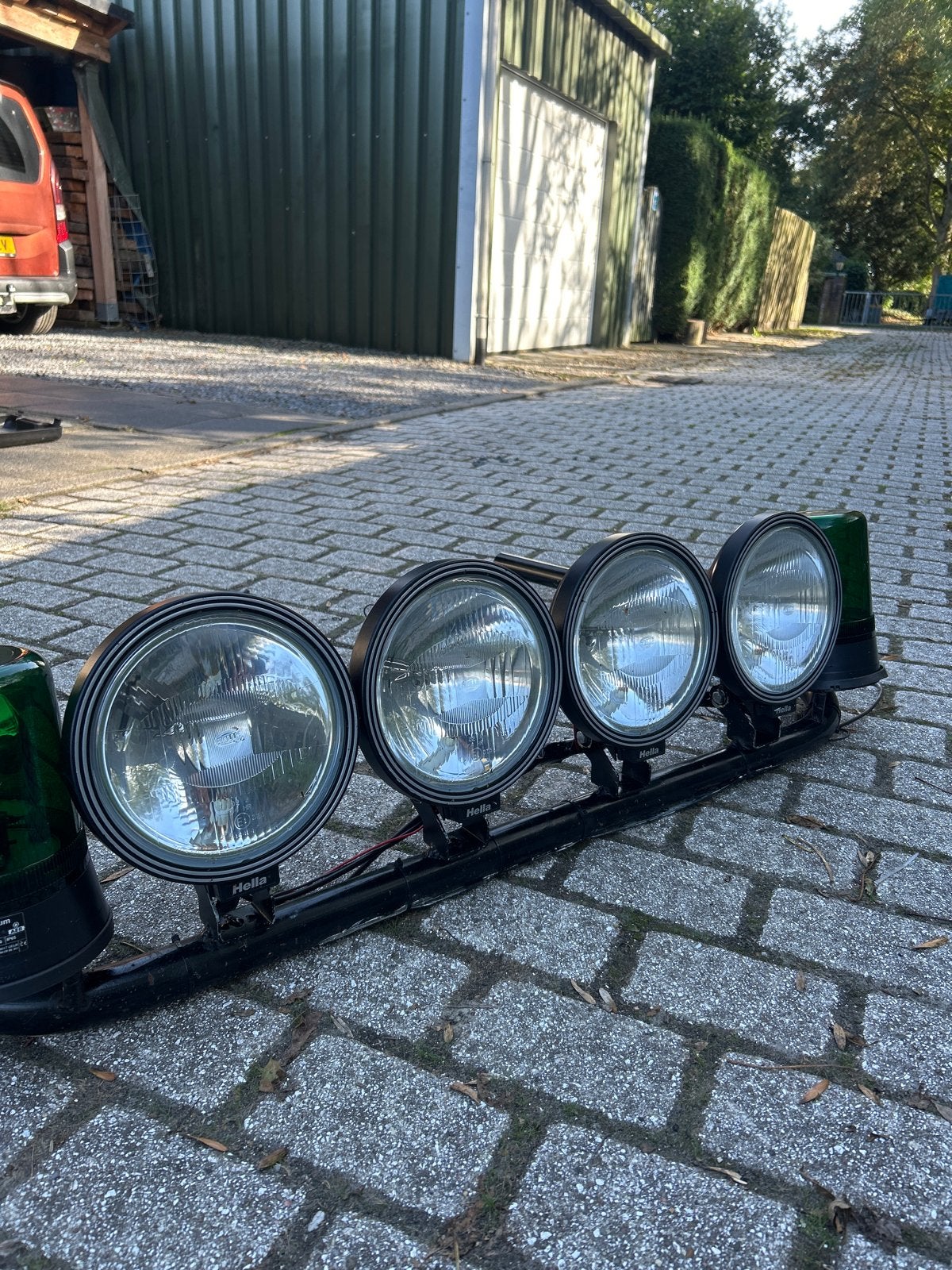 4x Hella Verstralers met led lampen er bij, Auto-onderdelen, Ophalen, Gebruikt, Universele onderdelen