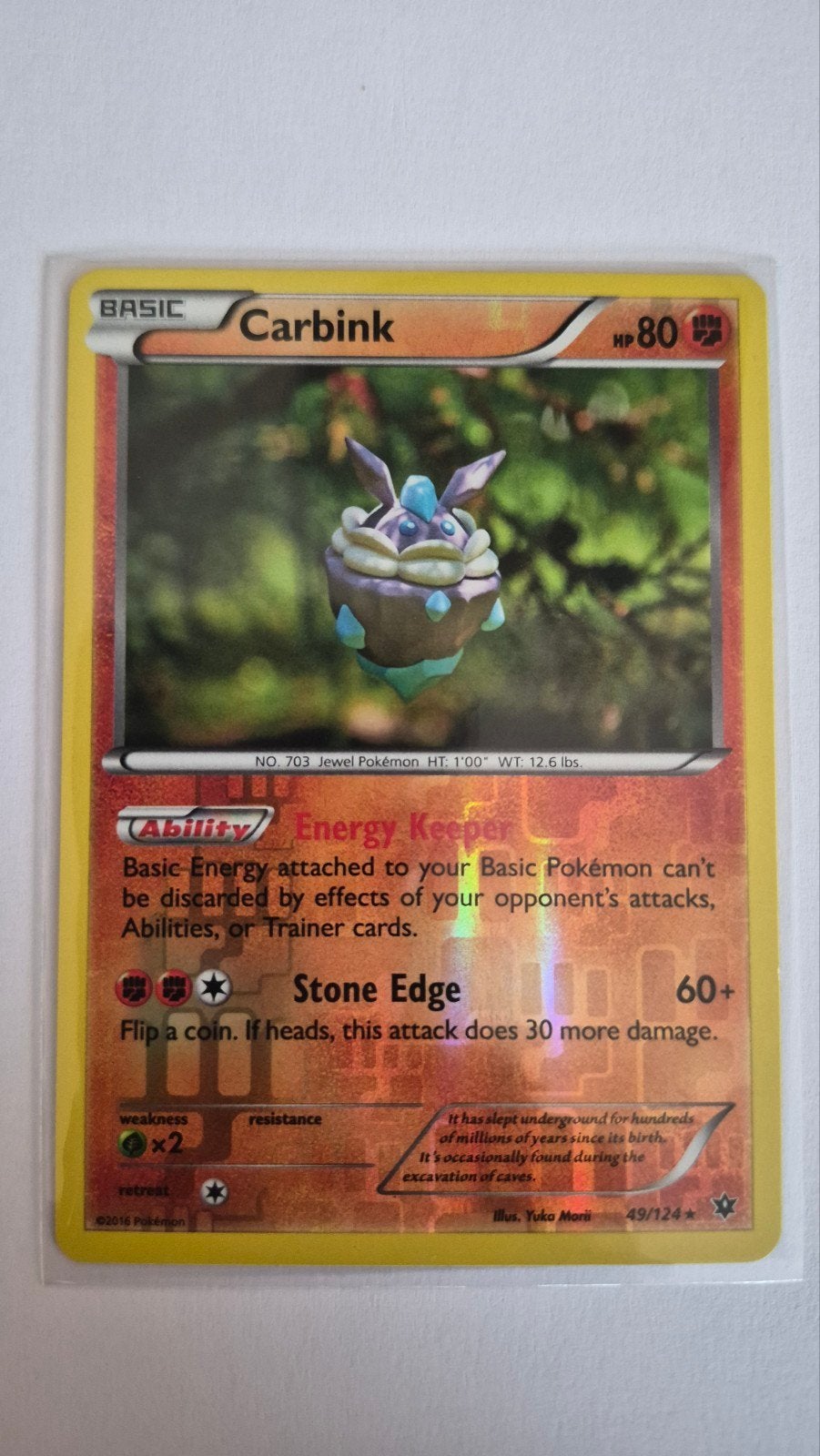Carbink 49/124 – XY Fates Collide, Verzenden, Nieuw, Losse kaart
