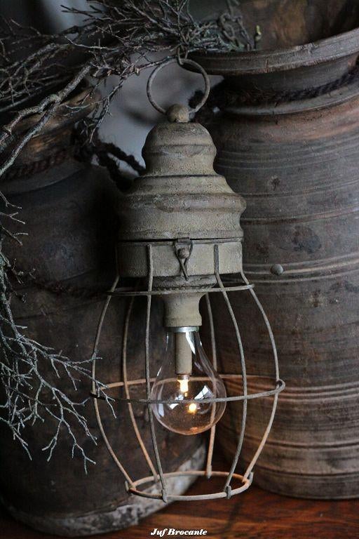 Hangende ledlamp aan ketting, Www.jufbrocante.nl, Www.jufbrocante.nl, Nieuw, Ophalen of Verzenden