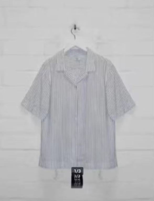 Closed - Gestreept blouse korte mouw maat M - Nieuw €149, Maat 38/40 (M), Nieuw, Ophalen of Verzenden, X