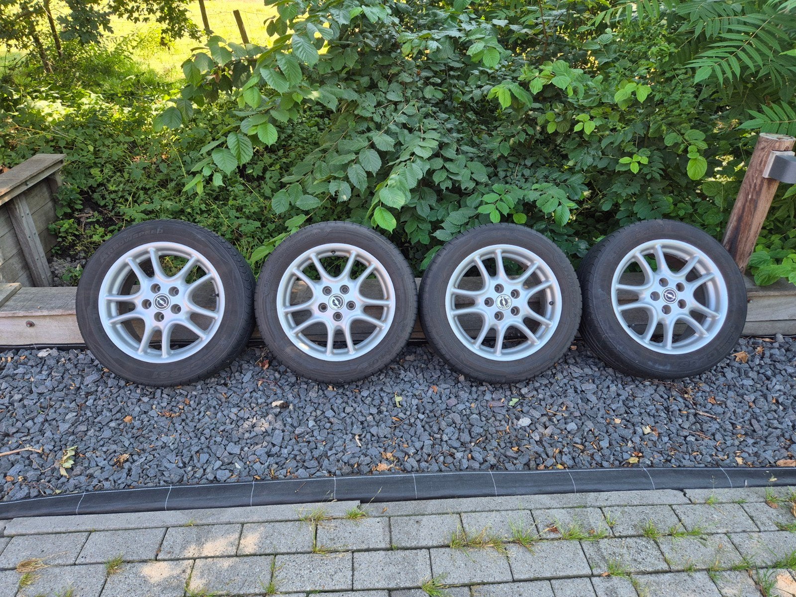 irmscher velgen 5x110 16 inch, Ophalen, 16 inch, 205 mm, Zomerbanden