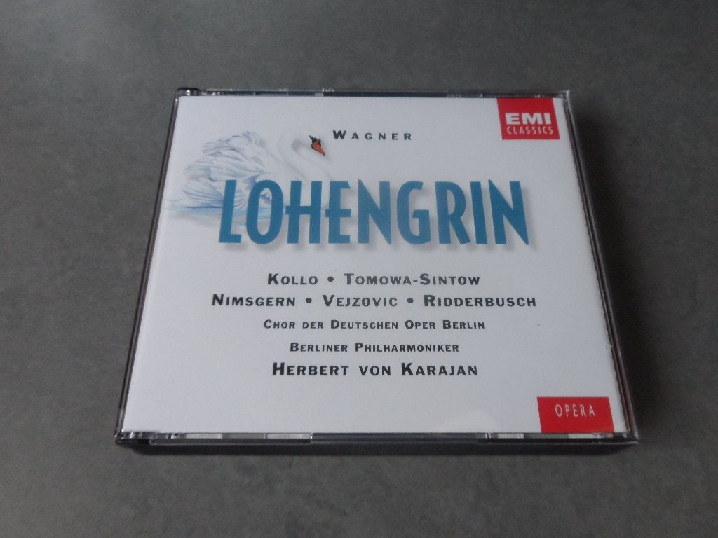 Wagner, Berliner Philharmoniker - Karajan / Lohengrin - 3CD, Verzenden, Romantiek, Gebruikt, Overige typen