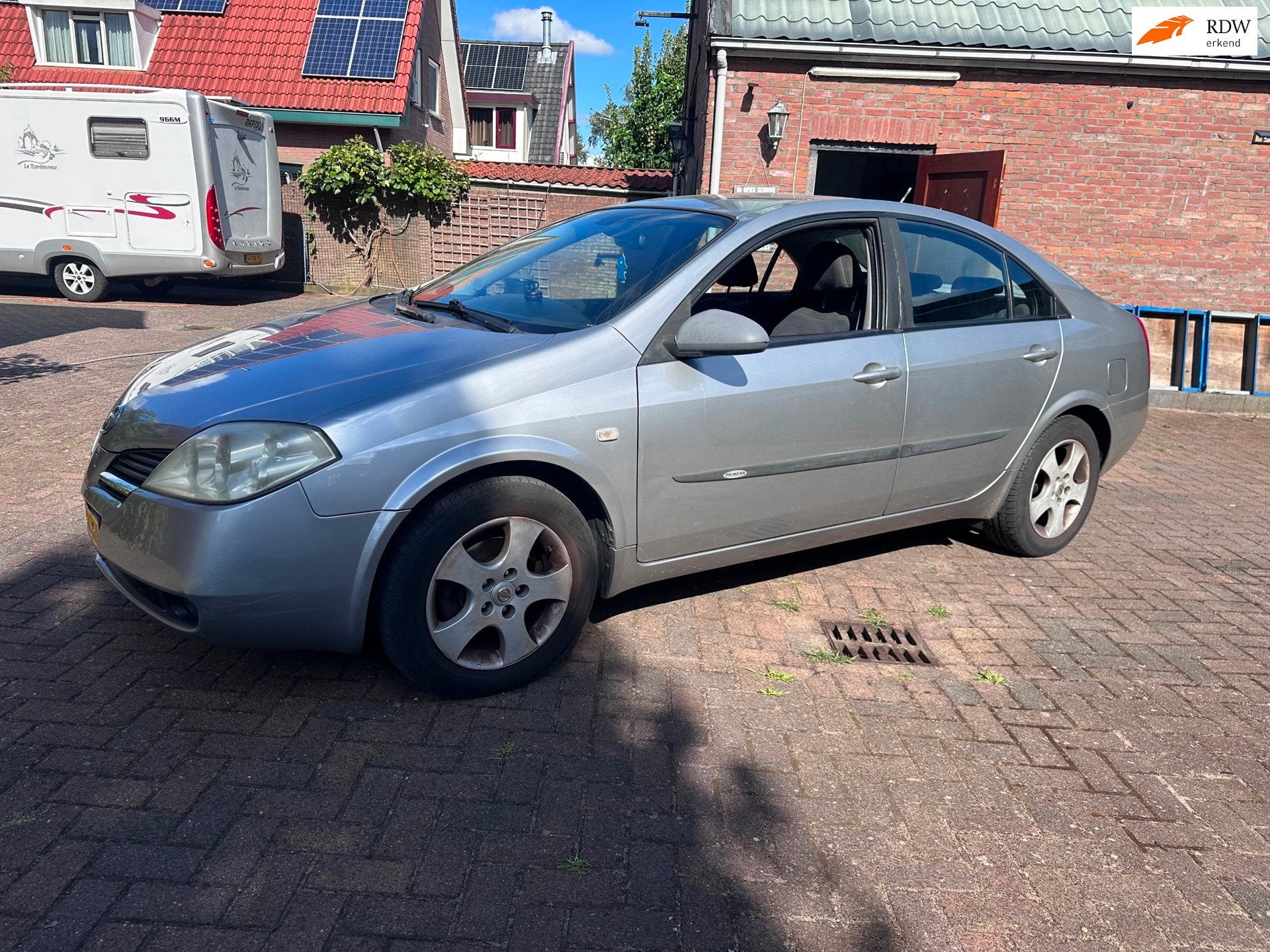 Nissan Primera 1.8 Visia, Auto's, Nissan, Voorwielaandrijving, Gebruikt, 4 cilinders, 116 pk
