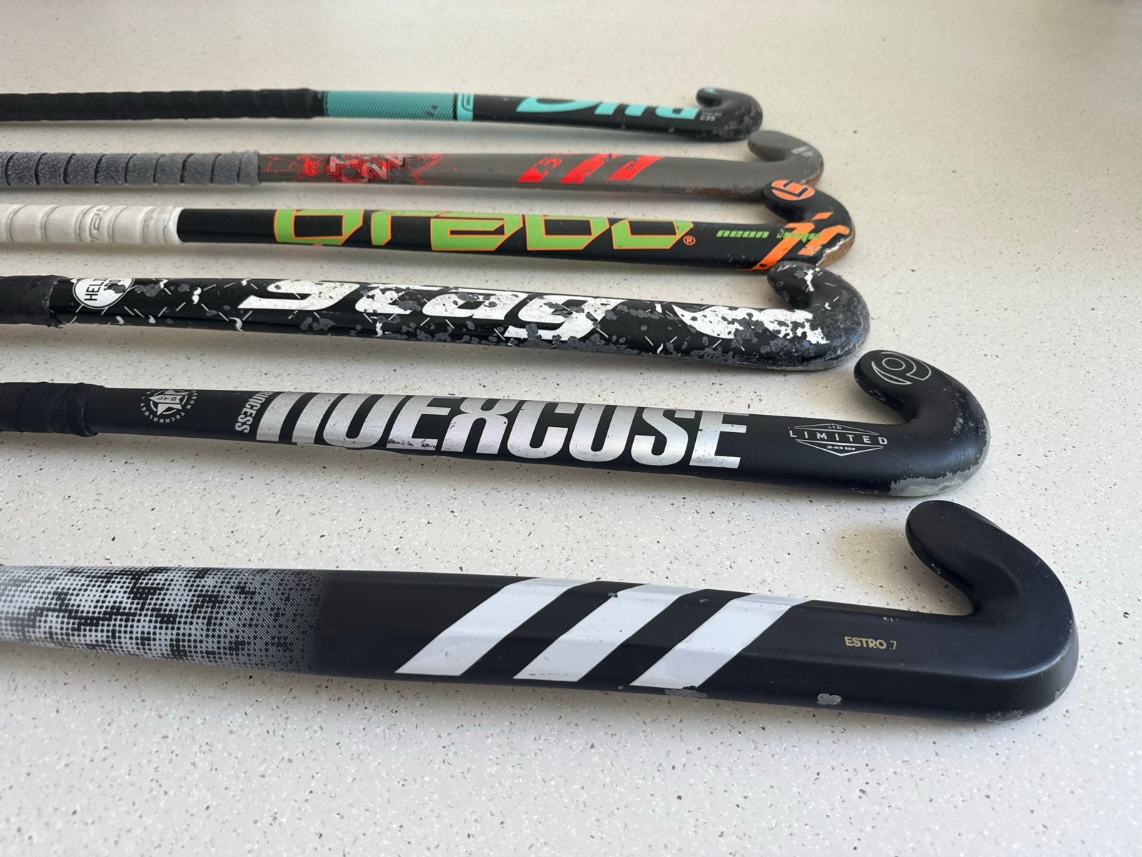 Diverse hockey sticks - Dita, Grays, Adidas, Brabo, Ophalen of Verzenden, Gebruikt