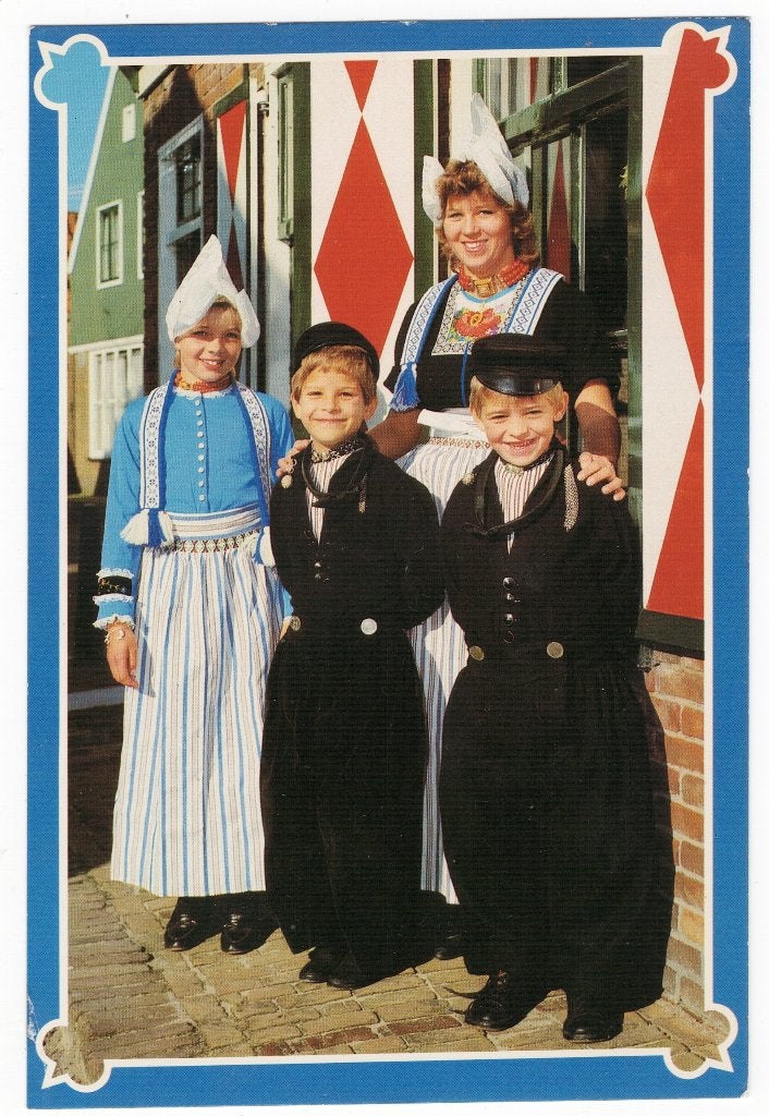 B26150 Volandam, klederdracht, Ophalen of Verzenden, 1980 tot heden, Ongelopen, Noord-Holland
