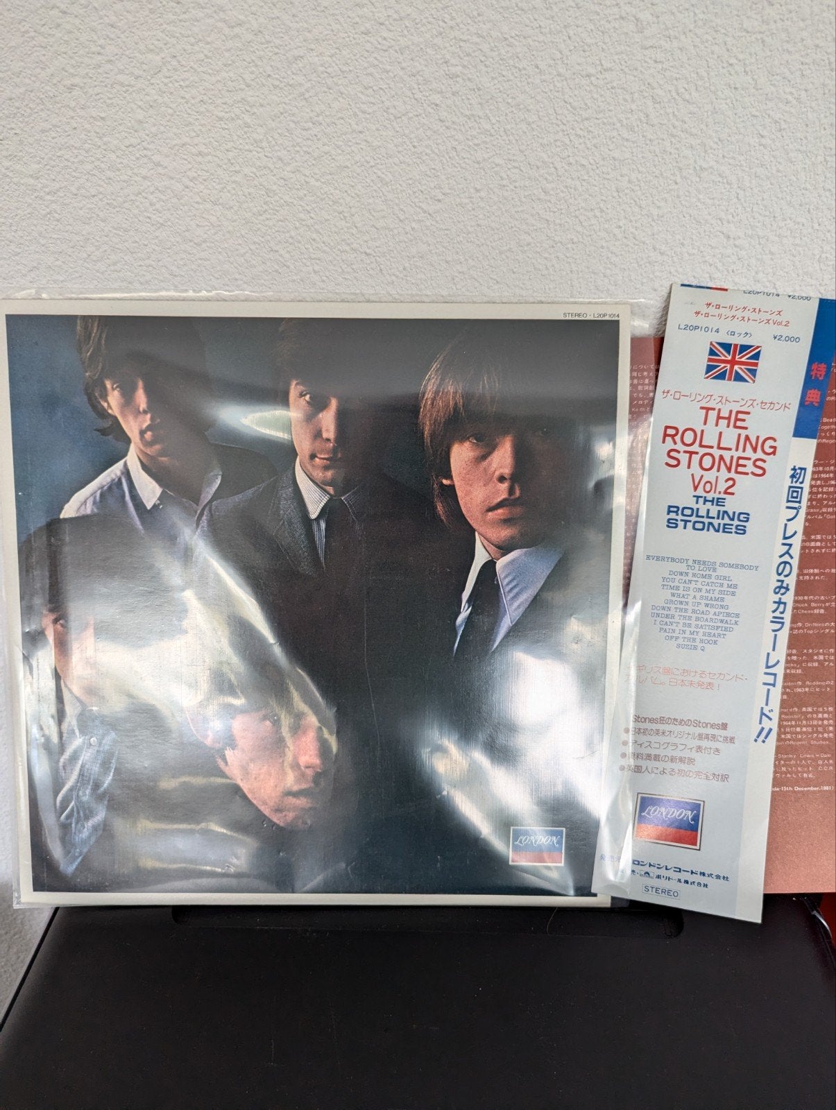 The Rolling Stones - No.2 ( blue vinyl Japan), LP, Gebruikt, Ophalen of Verzenden, Inclusief obi