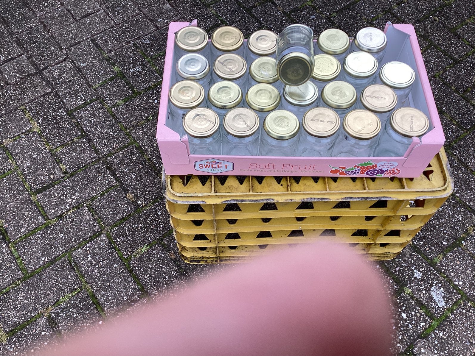 Potjes, Ophalen, Gebruikt