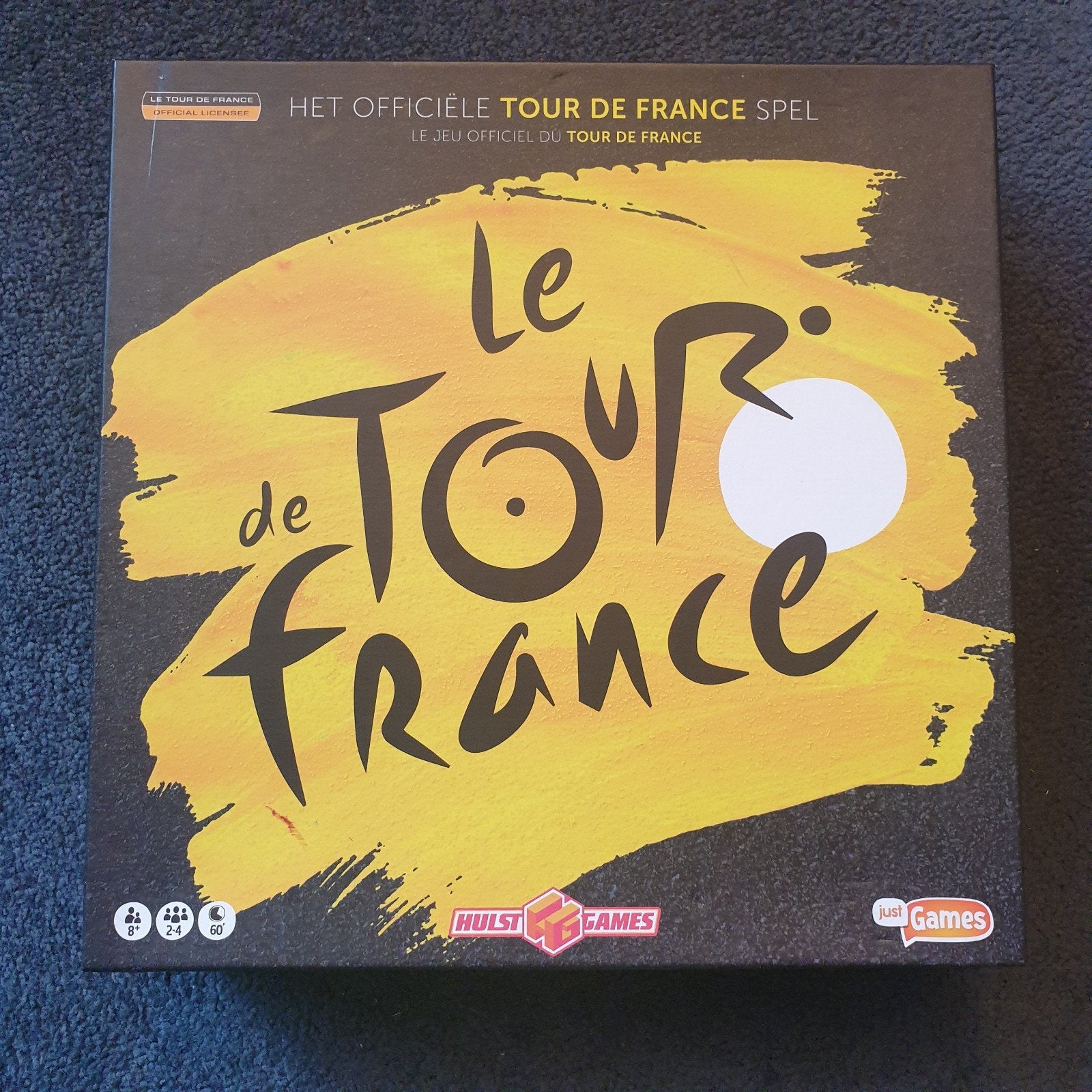 Le Tour de France Bordspel - Het Officiële Spel, Drie of vier spelers, Ophalen, Zo goed als nieuw, Hulst Games