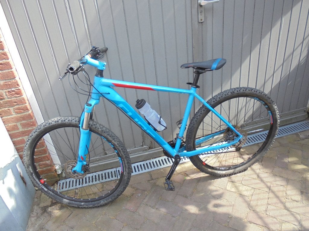 MOUNTEN BIKE CUBE blauw, Overige merken, Minder dan 10 versnellingen, Gebruikt, 49 tot 53 cm