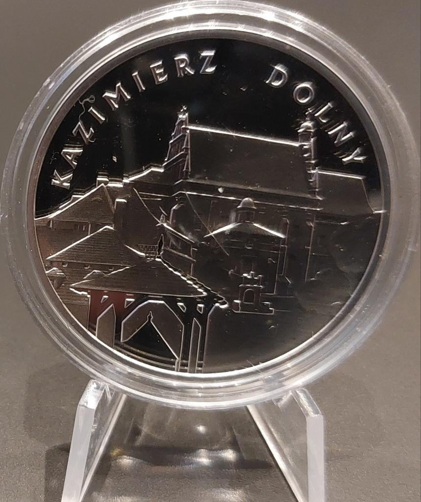 20 Zloty Zilveren Munt Polen 2008 - Kazimierz Dolny, Verzenden, Polen, Losse munt, Zilver