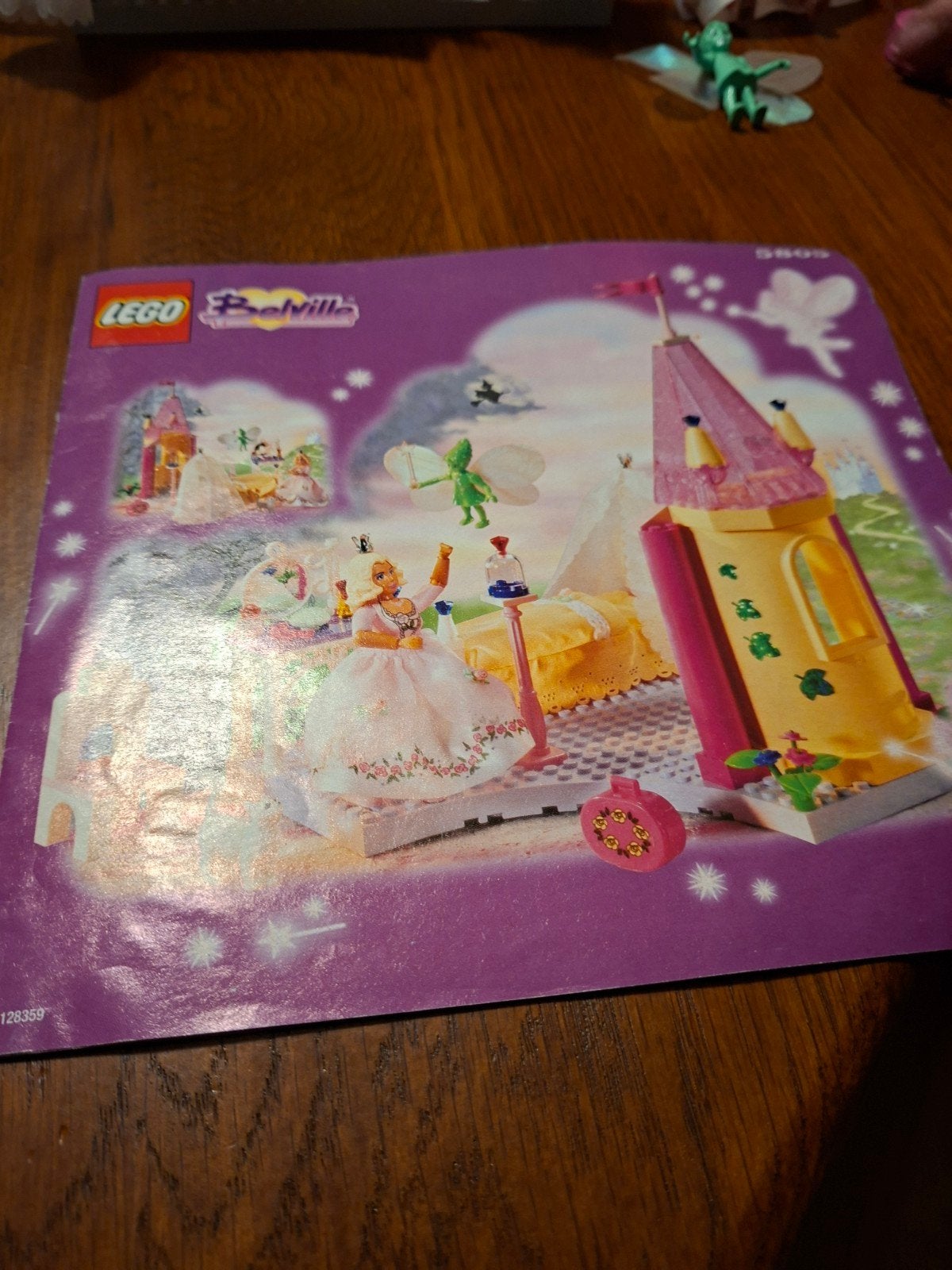 Lego Belville 5805 Prinsessenkamer compleet met beschrijving, Gebruikt, Overige thema's, Lego, Ophalen of Verzenden